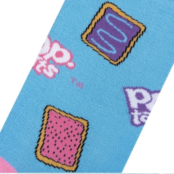 NWT! Mens Pop Tart Funny Crew Socks - Picture 2 of 6